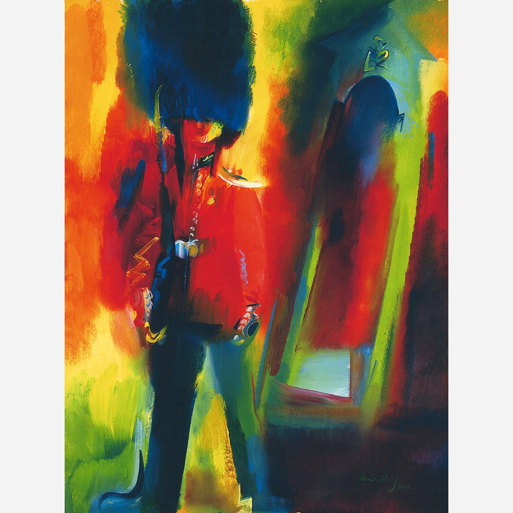 Queen's Guardsman. 2000 by Stephen B. Whatley
