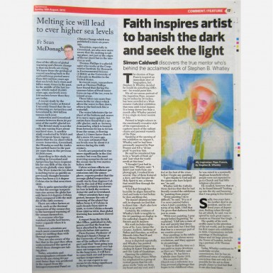 Stephen B. Whatley feature - Catholic Life magazine. September 2011