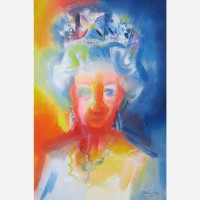 Elizabeth II - Diamond Jubilee Tribute. 2012, by Stephen B Whatley