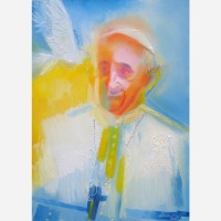 Pope Francis. 2013, by Stephen B. Whatley