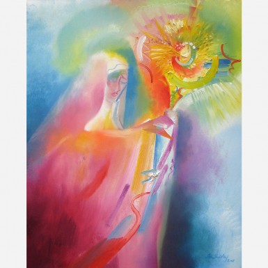 Saint Clare of Assisi. 2008, by Stephen B. Whatley