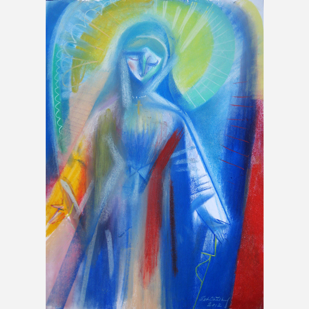The Virgin Mary of Breezy Point, NY. 2012 by Stephen B. Whatley