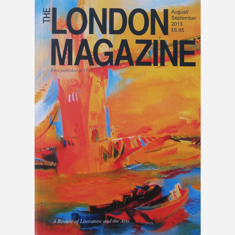 Detail from Tower Bridge 2000 by Stephen B. Whatley - Cover, The London Magazine. August_September 2013