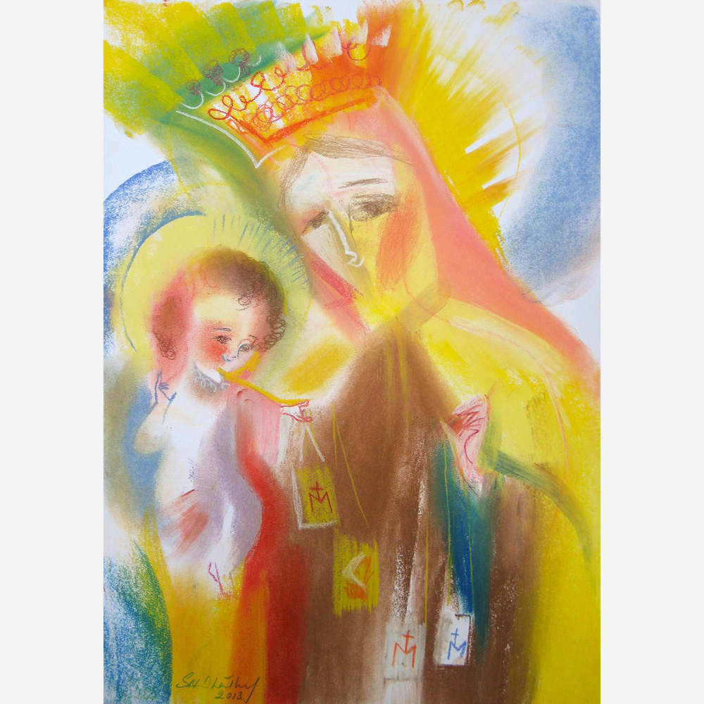 Our Lady of Mount Carmel. 2013 by Stephen B. Whatley
