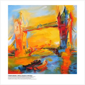 Tower Bridge 2000 by Stephen B. Whatley - Large Print
