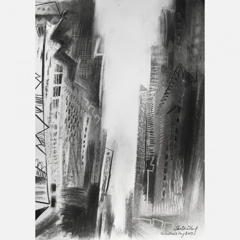 Avenue of The Americas, NYC -Valentine’s Day 2019 by Stephen B. Whatley