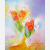 Valentine Tulips - Presidents’ Day 2021 by Stephen B. Whatley