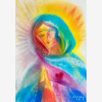 Our Lady Mary - Light of Healing Peace. 2023 by Stephen B. Whatley