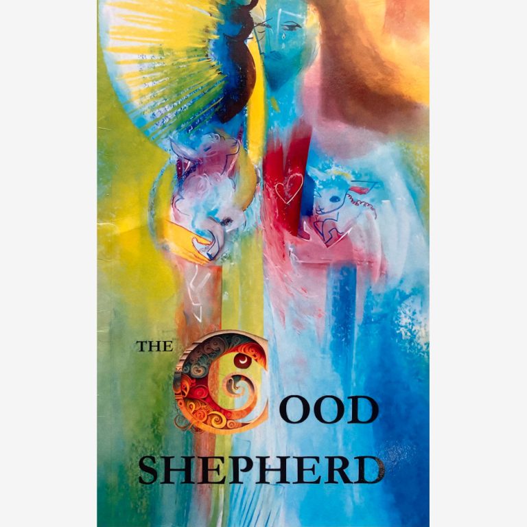 Stephen B Whatley art published on new book cover - The Good Shepherd by Saulius Arbocius (Amazon 2023)