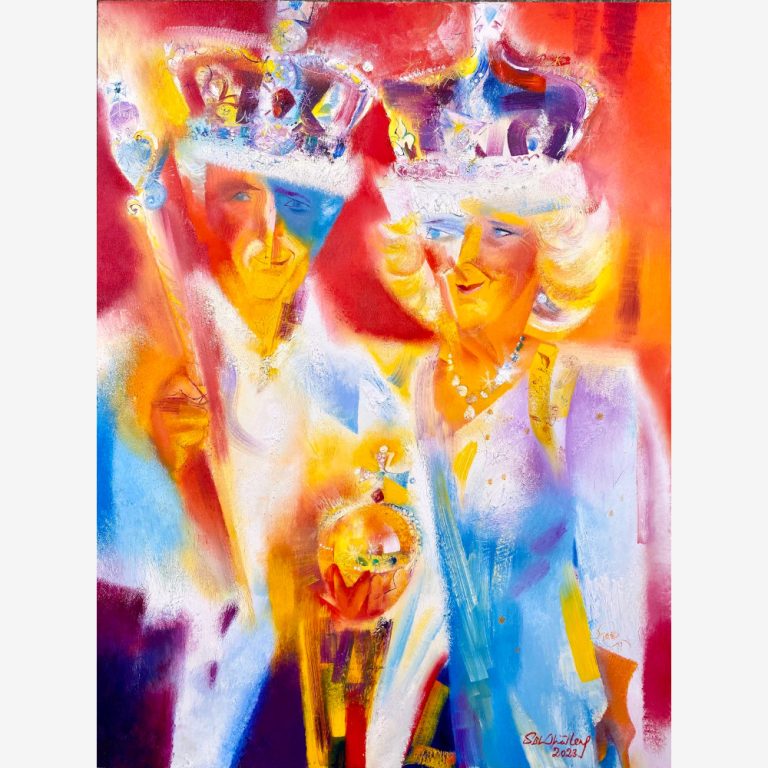 HM King Charles III and HM Queen Camilla - Coronation Tribute. 2023 by Stephen B. Whatley