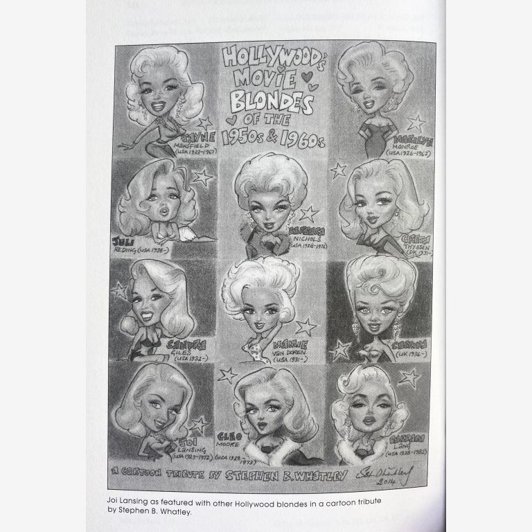 Hollywood Movie Blondes 2014 by Stephen B Whatley as published in biograophy of Joi Lansing by Richard Koper (BearManor Media 2019)