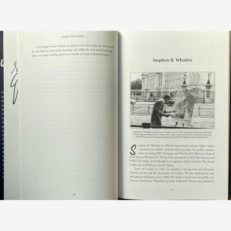 Stephen B Whatley biography page in You Thought I Was Dead by Mamie Van Doren (Simon & Schuster 2026)